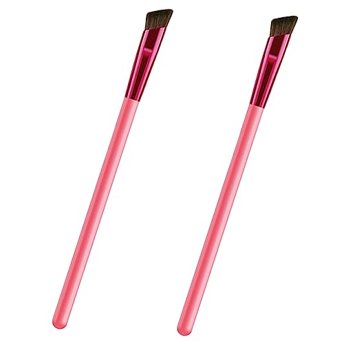 VICASKY 2stücke Augenbrauenpinsel Abgewinkelt Für Frauen Eyeliner Schönheit Werkzeuge Make-up-tools Kosmetik-tools Augenbrauen-make-up-pinsel Concealer-pinsel Augenbrauenpinsel Für von VICASKY