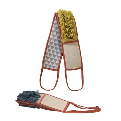 VICASKY 2stücke Badetücher Mit Doppeltem Verwendungszweck Lange Peelingtücher Für Rückenreinigung Und Hautpeeling von VICASKY