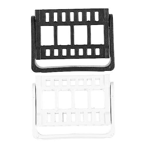 VICASKY 2stücke Bohrer Bit Halter Schleifen Bit Display Rack Für Nagelwerkzeuge Organizer Aufbewahrungsorganisator Ablage Für Schleifköpfe Mit Mehreren Löchern von VICASKY