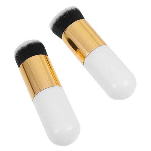 VICASKY 2stücke Fluffiger Puder-foundation-pinsel Für Frauen Zum Mischen Konturieren Und Highlighten Weiche Synthetische Borsten Für Professionelles Make-up-ergebnis VICASKY 2stücke Fluffiger Puder-foundation-pinsel Für Frauen Zum Mischen Konturieren Und Highlighten Weiche Synthetische Borsten Für Professionelles Make-up-ergebnis von VICASKY