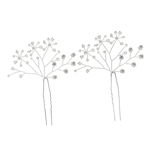 VICASKY 2stücke Haarnadel Für Frauen Mit Perlen Braut Haarschmuck Für Hochzeit Abendparty Bankett Cosplay Und Andere Besondere Anlässe Stilvolle Frisur Accessoires von VICASKY
