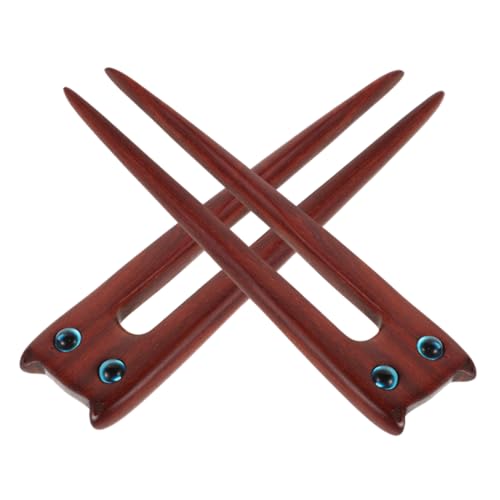 VICASKY 2stücke Haarnadeln Aus Holz Im Retro-stil Süße Katzen-form Haarnadeln Für Frauen Orientalisches Haar-accessoire Haar-styling-zubehör VICASKY 2stücke Haarnadeln Aus Holz Im Retro-stil Süße Katzen-form Haarnadeln Für Frauen Orientalisches Haar-accessoire Haar-styling-zubehör von VICASKY