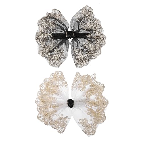 VICASKY 2stücke Haarschleife Mit Schleife Haarschleifenclip Für Damen Schleifenspange Als Kopfschmuck Für Hochzeit Und Fest Groß Und Elegant Passend Für Glattes Und Lockiges Haar VICASKY 2stücke Haarschleife Mit Schleife Haarschleifenclip Für Damen Schleifenspange Als Kopfschmuck Für Hochzeit Und Fest Groß Und Elegant Passend Für Glattes Und Lockiges Haar von VICASKY