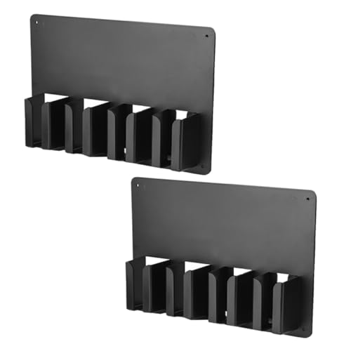 VICASKY 2stücke Haarschneider Halterung Für Friseure Wandmontierter Organizer Für Haarschneider Und Scheren Robustes Kunststoffdesign Für Ordentliche Arbeitsumgebung von VICASKY