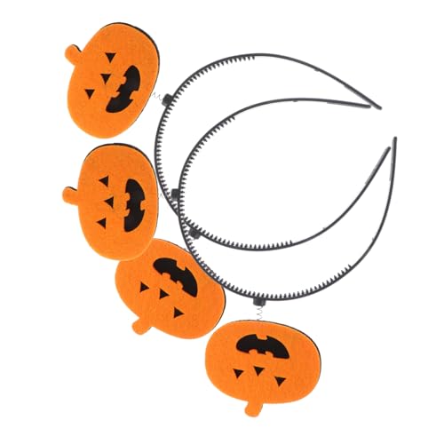 VICASKY 2stücke Halloween Haarband Mit Kürbis-design Kreative Kostüm-accessoires Für Partys Und Festivals Leicht Und Für Erwachsene von VICASKY