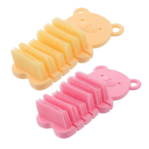 VICASKY 2stücke Hand Und Nagelbürste Für Junge Mädchen Fingernagel-peeling Mit Nagelreinigungsbürste Nagelschrubber Für Camping Picknick Und Reisen Leicht Tragbar Und Langlebig von VICASKY