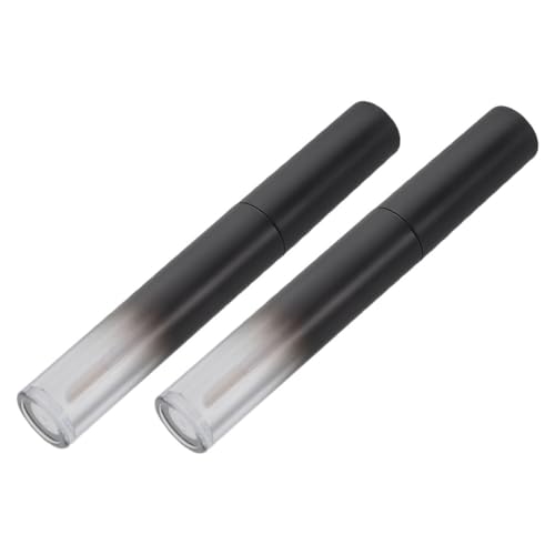 VICASKY 2stücke Runde Leere Lipgloss-tuben Lip Gloss Behälter Für Lippenstift-herstellung Transparente Und Praktische Kosmetikbehälter Für Unterwegs Und Kreative Anwendungen von VICASKY
