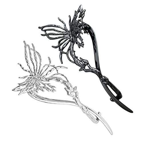 VICASKY 2stücke Schmetterlings-haarspangen Für Damen Haarhalter Für Frauen Und Mädchen Zum Stylen Für Geburtstage Weihnachten Partys Und Festivals von VICASKY
