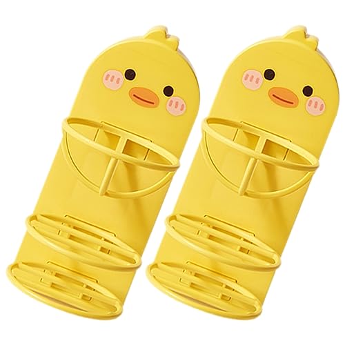 VICASKY 2stücke Schwamm Beauty Holder Cartoon-puderquasten Organizer Make-up-schwammhalter Kosmetik-ei-halter Puderquastenbehälter Kosmetikschwamm-regal Kosmetikschwamm-ständer von VICASKY