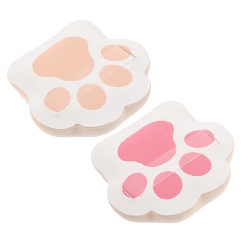 VICASKY 2stücke Schwamm Make-up Puff Kompakt Puderquaste Foundation Pad Lose Puderquaste Kissen Puff Make-up Schwamm Kissen von VICASKY