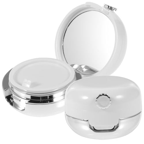 VICASKY 2stücke Teiliges Leeres Lip Balm Und Lip Gloss Behälter Mit Silikon Lippenbürste Und Spiegel Für Lippenpflege Und DIY Kosmetikorganisation von VICASKY