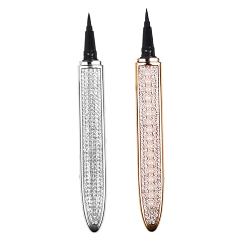 VICASKY 2stücke Wasserdichter Eyeliner Stift Doppelter Eyeliner Stift Für Augenpflegestifte Eye-beauty-stifte Make-up-zubehör Langlebig Schnell Trocknend Hautfreundlich von VICASKY