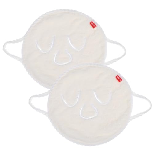 VICASKY 2stücke Wiederverwendbare Gesichts Handtuch Maske Kalt Warm Kompressen Handtuch Für Gesichtsbehandlungen Und Hautpflege von VICASKY