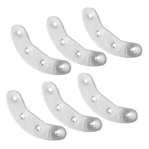 VICASKY 3 Paare Metall Fersenschutzplatten Schuhabsatz Reparaturset für Herren Metallsohlenplatten mit Eisenkleber Verschleiß Schutz für Outdoor Wanderschuhe Einfache DIY von VICASKY