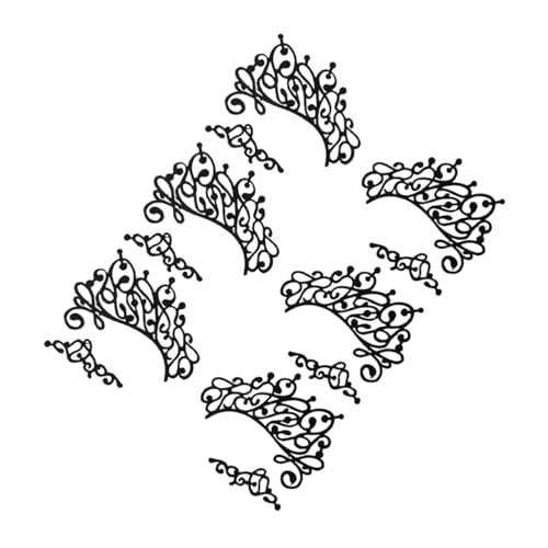 VICASKY 3 Paare Schwarze Spitzen eyeliner aufkleber Temporäre Selbstklebende Augen tattoos für Halloween Masquerade Festival Wiederverwendbar Dramatischer Look in Sekunden von VICASKY