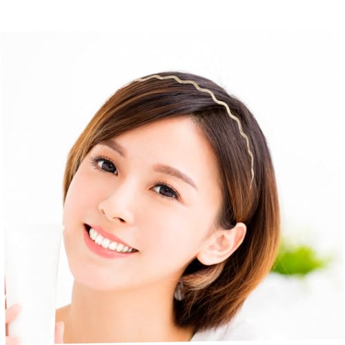 VICASKY 3 STÜCKE Metallic Wellen stirnband Dünn Langlebig Fester Sitz für Damen und Herren Vielseitig für Hochzeit Party Sport Modisches Haarschmuck Geschenk VICASKY 3 STÜCKE Metallic Wellen stirnband Dünn Langlebig Fester Sitz für Damen und Herren Vielseitig für Hochzeit Party Sport Modisches Haarschmuck Geschenk von VICASKY