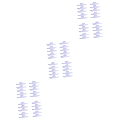 VICASKY 3 Sätze Selbstklebende Schweißschutz Pads Für Hemdkragen Kragenliner Für Schutz Vor Schweißflecken Für Männer Und Atmungsaktiv Und Saugfähig 20 Stück * 3 von VICASKY