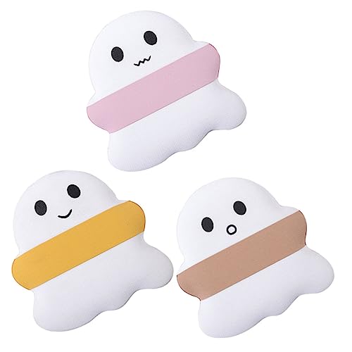 VICASKY 3 Stck. Luftpolsterpuff Präzision Errötung Make-up-schwämme Schwamm Süßer Make-up-puff Mischen Gesichtsausschlag Mädchen Kissen Foundation Puff Real Geformt Hydrophiles Polyurethan von VICASKY