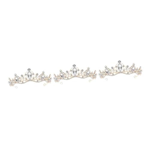 VICASKY 3 Stück Barock Kristallkrone Braut Haarreif mit Strass Besetzt Leichtes Stirnband für Hochzeit Party und Festliche Anlässe Eleganter Brautschmuck für Damen und Mädchen VICASKY 3 Stück Barock Kristallkrone Braut Haarreif mit Strass Besetzt Leichtes Stirnband für Hochzeit Party und Festliche Anlässe Eleganter Brautschmuck für Damen und Mädchen von VICASKY