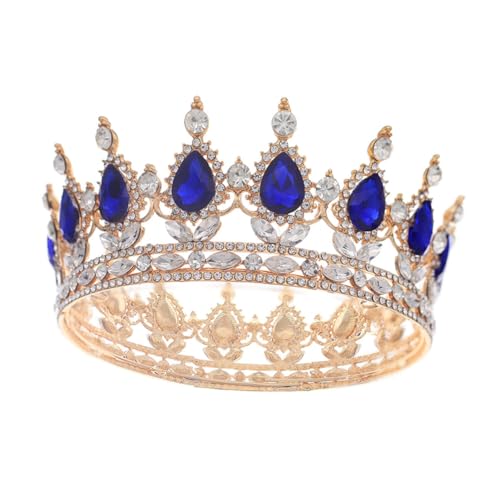 VICASKY 3 Stück Brautkrone aus mit Strasssteinen Vintage Tiara Haarschmuck für Hochzeit Geburtstag Tanzparty Geeignet für Damen und Mädchen Filigranes Design Edles Accessoire von VICASKY