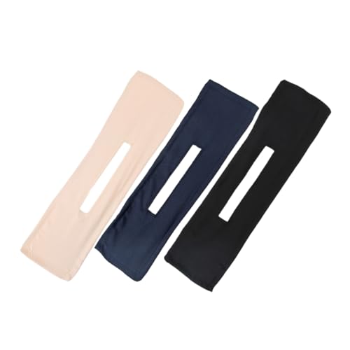 VICASKY 3 Stück Brötchenformer Mädchen unordentlich Haar Styling Lockenwickler Hersteller Dutt Haarmacher Großer Haarknotenmacher Haarwerkzeuge zum Stylen Haarbrötchen Roller Polyester von VICASKY