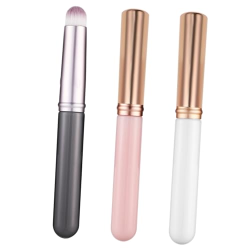 VICASKY 3 Stück Etiketten Nagelhautölstift Concealer Pinsel Wiederverwendbar Inhaber Concealer-pinsel Unter Den Augen Borsten Make-up-pinsel Für Das Gesicht Eyeliner Augen Makeup Plastik von VICASKY