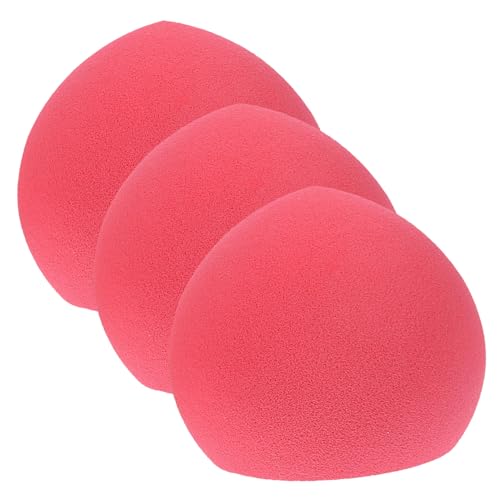 VICASKY 3 Stück Fruchtförmiger Makeup Schwamm Ultraweiche Beauty Eier für Foundation Concealer Puder Nass und Trockenanwendung für Kosmetikprodukte von VICASKY