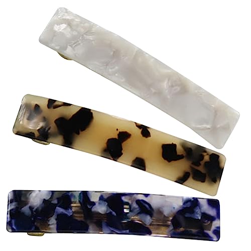 VICASKY 3 Stück Haarschmuck für Damen Haarstylingzubehör Clips Barrettes Haarspangen frauen Französische Haarspangen für Frauen Frisurenclip Essigsäure. Metall VICASKY 3 Stück Haarschmuck für Damen Haarstylingzubehör Clips Barrettes Haarspangen frauen Französische Haarspangen für Frauen Frisurenclip Essigsäure. Metall von VICASKY