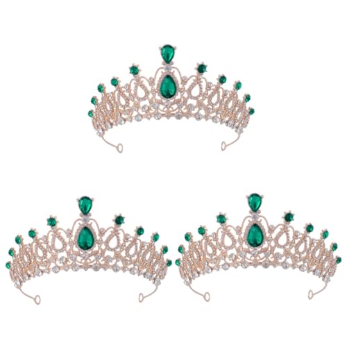 VICASKY 3 Stück Kristallkrone Haarschmuck Mädchen Geburtstagskrone Leichtes Tiara Party Accessoire mit Funkelnden Strasssteinen für Damen und Festliche Kostüm Dekoration VICASKY 3 Stück Kristallkrone Haarschmuck Mädchen Geburtstagskrone Leichtes Tiara Party Accessoire mit Funkelnden Strasssteinen für Damen und Festliche Kostüm Dekoration von VICASKY