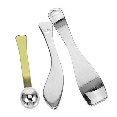 VICASKY 3stücke Kosmetik Spatel Make-up Löffel Für Hautpflegeprodukte Creme Auftragen Testen Hautpflege-tool Augencreme-spatel von VICASKY