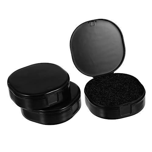 VICASKY 3stücke Farbreiniger-schwamm Make-up-pinselreiniger Mit Reinigungsbox Für Pinsel Und Schwamm Wasser Benutzbar Wiederverwendbar Leicht Zu Transportieren von VICASKY