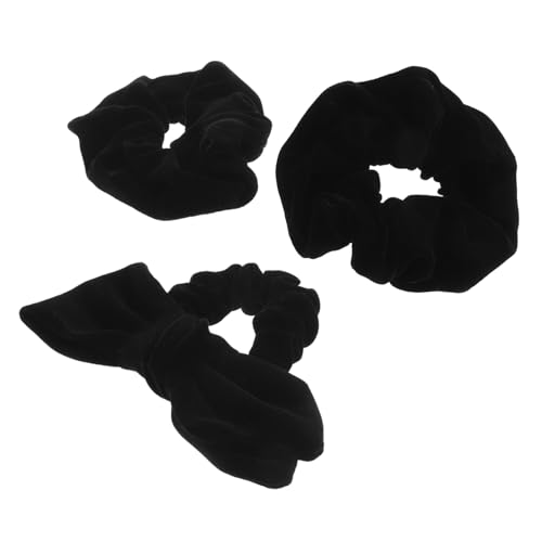 VICASKY 3 Stück Teiliges Haargummi mit Eleganten Schleifen Velours Haarkring für Mädchen für Alltag Partys und Besondere Anlässe Hochwertiger Schonender Schutz für Ihre Frisur von VICASKY