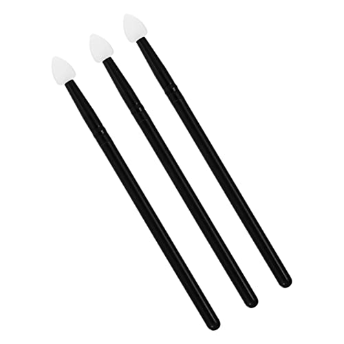VICASKY 3 Stück Lidschattenpinsel Für Frauen Professionelles Make up Zubehör Kosmetikpinsel Für Präzises Augen Make up Für Lidschatten Glitzer Und Lippenstift Langlebiges Material von VICASKY