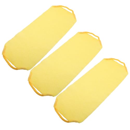 VICASKY 3stücke Körperpeeling-schrubber Mit Langen Griffen Beidseitige Peeling-textur Rückenpeeling-handtuch Für Dusche Und Bad Abgestorbene Hautzellen Entfernen von VICASKY