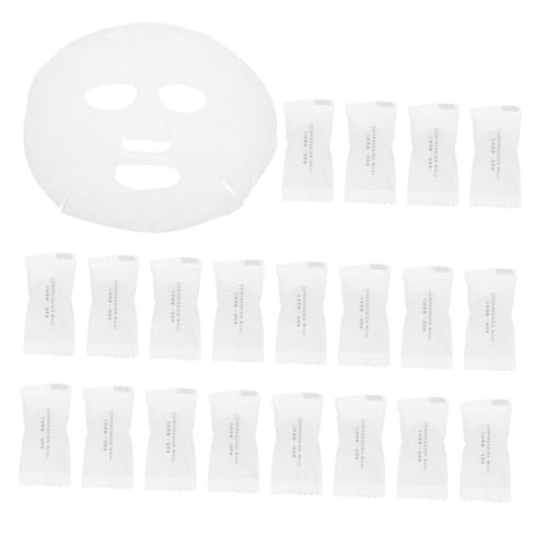 VICASKY 30 Stück Einweg Komprimierte Gesichtsmaske Baumwolle DIY Beauty Mask Papier Hautpflege Reisefreundlich Verpackt von VICASKY