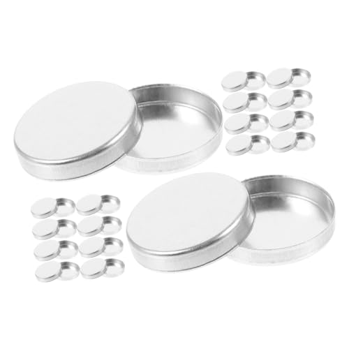 VICASKY 30stücke Leere Lidschattenpfannen Lidschatten-aufbewahrungspaletten Lidschatten-unterbehälter Für Kosmetika Lippenbalsam Tablett-halter Für Frauen Und Mädchen von VICASKY