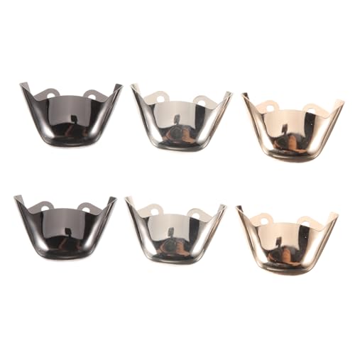 VICASKY 3Paare Metall Spitzenkappen für High Heels Stabiler Zehenschutz Dekorative Schuhzubehör für Damen Verschleißfest Installieren Gold Silber und VICASKY 3Paare Metall Spitzenkappen für High Heels Stabiler Zehenschutz Dekorative Schuhzubehör für Damen Verschleißfest Installieren Gold Silber und von VICASKY