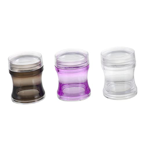 VICASKY 3Sätze Silikon Maniküre Stempel Teiliges Nailart DIY Werkzeug Mit Schaber Für Nageldesigns Langlebig Und Einfach Zu Handhaben Für Charmante Nägel Kurzer VICASKY 3Sätze Silikon Maniküre Stempel Teiliges Nailart DIY Werkzeug Mit Schaber Für Nageldesigns Langlebig Und Einfach Zu Handhaben Für Charmante Nägel Kurzer von VICASKY