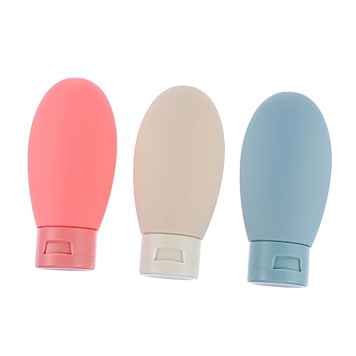 VICASKY 3Stücke Teiliges Premium Reiseflaschen Set Auslaufsichere Sub Abfüllung für Lotion Duschgel Kosmetik Praktische Tragbare Reisebehälter für Damen und Herren VICASKY 3Stücke Teiliges Premium Reiseflaschen Set Auslaufsichere Sub Abfüllung für Lotion Duschgel Kosmetik Praktische Tragbare Reisebehälter für Damen und Herren von VICASKY