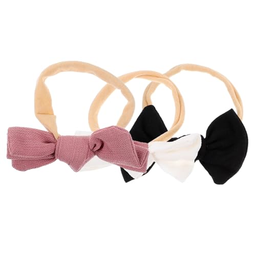 VICASKY 3st Baby-stirnband Haargummis Haarschmuck Baby Stirnbänder Haarband Kleinkind Stirnband Stirnbänder Für Kleinkinder Baby Kopfschmuck Einfach Kopfbedeckung Chiffon Kleine von VICASKY