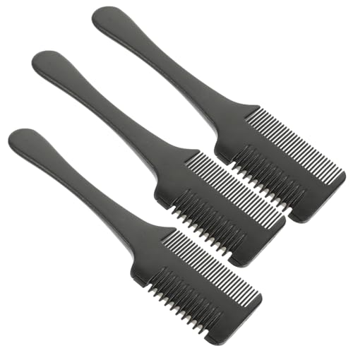 VICASKY 3stücke Teiliges Doppelseitiger Friseurhaarkamm Mit Komfortablem Griff Für Präzise Haarschnitte Und Styling Für Männer Friseure Und Haarschnitte Zu Hause VICASKY 3stücke Teiliges Doppelseitiger Friseurhaarkamm Mit Komfortablem Griff Für Präzise Haarschnitte Und Styling Für Männer Friseure Und Haarschnitte Zu Hause von VICASKY