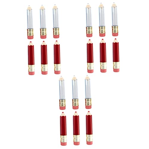 VICASKY 4 Sätze Diy Lip Gloss Hohlrohr Leckerer Lipgloss Lipglossrohre Getönt Füllung Flasche Probenbehälter Bleistiftformel Mit Lipglossbehälter Leere Lippenstiftrohre Plastik 6 Stück * 4 von VICASKY