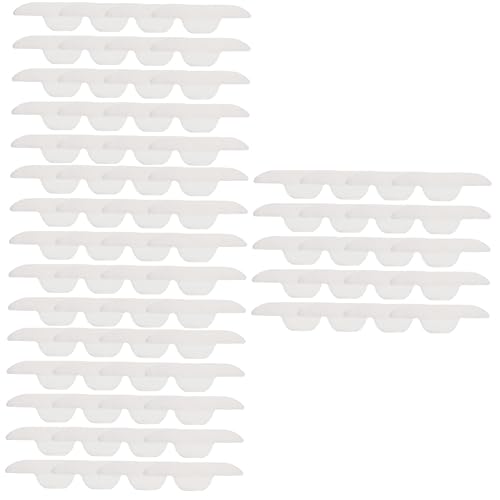 VICASKY 4 Sätze Schweißabsorbierende Aufkleber Liner Unterarm Nacken Schweißfänger Anti Sweat Unsichtbarer Aufkleber Hemdkragenaufkleber Für Männer Und Frauen Vliesstoff 20 Stück * 4 von VICASKY