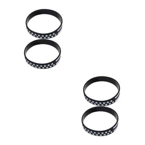 VICASKY 4 Stck. Armbänder mit Us Flagge Blau Patriotische Memorial Wristbands für Unabhängigkeitstag Kostbares Accessoire für Damen Herren für Wahlkampf und DIY Dekoration VICASKY 4 Stck. Armbänder mit Us Flagge Blau Patriotische Memorial Wristbands für Unabhängigkeitstag Kostbares Accessoire für Damen Herren für Wahlkampf und DIY Dekoration von VICASKY