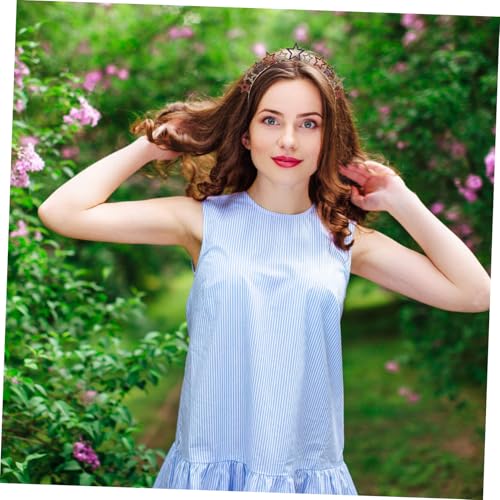 VICASKY 4 Stück Fünfeckiger Stern Haarreif Independence Day Party Kopfschmuck Leichtes Rutschfestes Haarband für Erwachsene Karneval Kostüm Zubehör von VICASKY