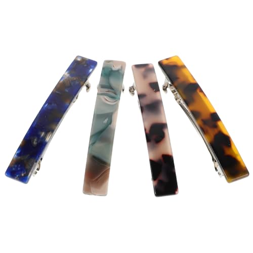 VICASKY 4 Stück Haarnadel Haare ziehen Haare verhauen Leichte Haarclips Farbige Haarclips Praktischer Haarschmuck süße Haarspangen für Frauen Krokodilklemmen für Haare Barrettes Metall VICASKY 4 Stück Haarnadel Haare ziehen Haare verhauen Leichte Haarclips Farbige Haarclips Praktischer Haarschmuck süße Haarspangen für Frauen Krokodilklemmen für Haare Barrettes Metall von VICASKY