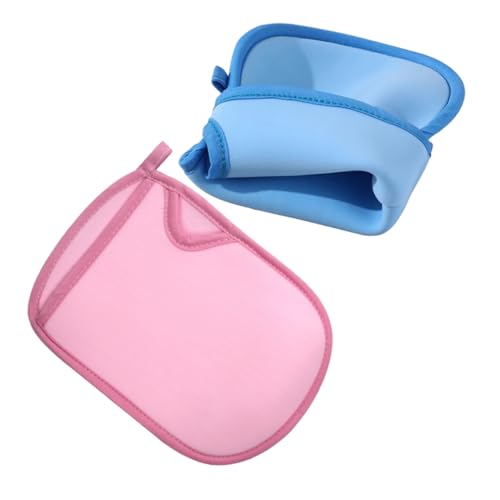 VICASKY 4 Stück Teiliges Duschhandschuh Weichem Pva Hautfreundlich und Schmerzfrei Sanftes Peeling und Effektive Reinigung für Damen für Bad und Dusche von VICASKY