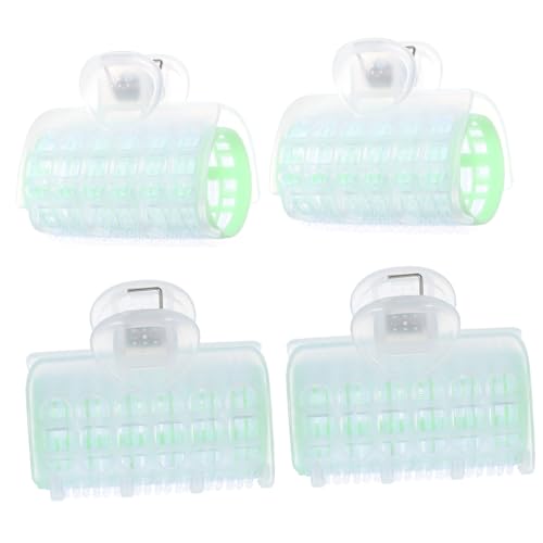 VICASKY 4 Stück Teiliges Selbsthaftender Großer Kunststoff Haarwickler mit Fester Griffwirkung Leichte Langlebige Lockenwickler für Voluminöse Sichere Diy Frisuren bei Damen und Frauen von VICASKY