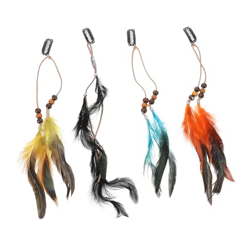 VICASKY 4 Teiliges Haarspangen Set Kopfbedeckung Für Damen Kostüm Quasten Ohrringe Pfauen Kopfbedeckung Kopfschmuck Tribal Schwarz Ohrringe Cowgirl Ohrringe Für Frauen VICASKY 4 Teiliges Haarspangen Set Kopfbedeckung Für Damen Kostüm Quasten Ohrringe Pfauen Kopfbedeckung Kopfschmuck Tribal Schwarz Ohrringe Cowgirl Ohrringe Für Frauen von VICASKY