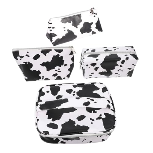 VICASKY 4 Teiliges Kosmetiktaschen Set Vierteilig Taschen Für Damen Reise Kulturtasche Kosmetiktasche Tragbare Kosmetiktasche Reise Kosmetiktasche Reise Make Up Tasche von VICASKY